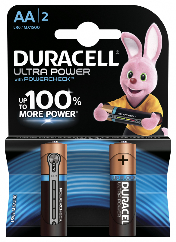 Эл.питания Duracell UltraPower AA-2 BL 