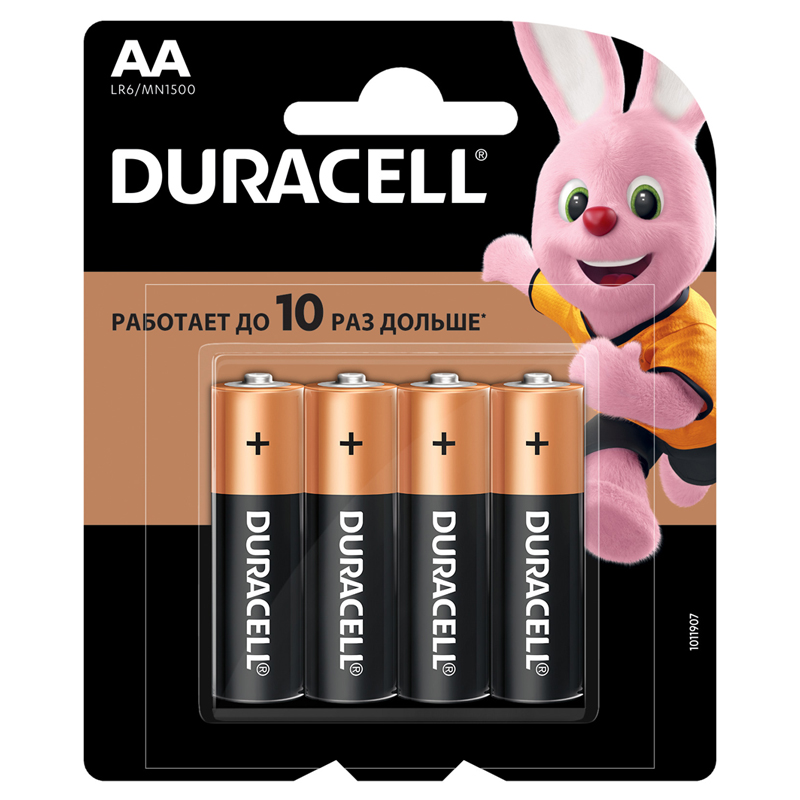 Эл.питания Duracell Basic AA-4 BL CN