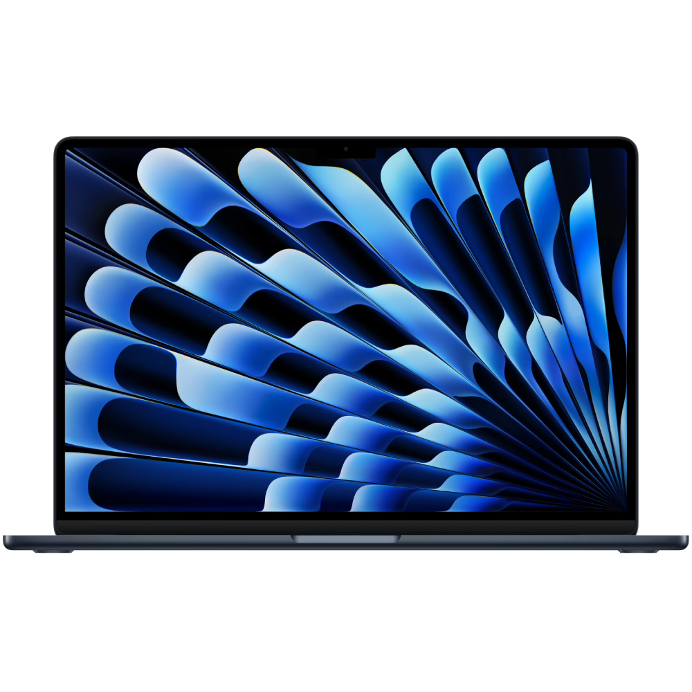 Apple MacBook Air 15" (M5, 10C CPU/10C GPU, 2026), 16 ГБ, 1 ТБ SSD, «полуночный черный»