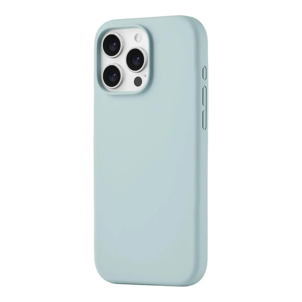 Чехол защитный uBear Touch Mag Case iPhone 16 Pro Max, софт-тач, холодная мята