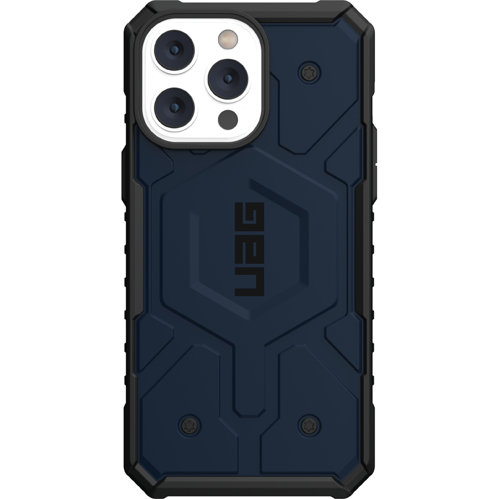 Чехол UAG Pathfinder Mallard с поддержкой MagSafe для iPhone 14 Pro Max, тёмно-синий