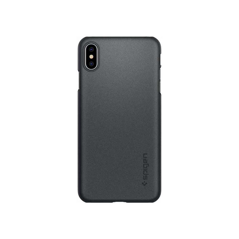 Чехол Spigen Thin Fit, gray - iPhone XS Max (065CS24825)