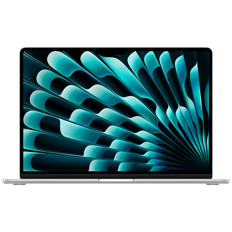 Apple MacBook Air 15" (M4, 10C CPU/10C GPU, 2025), 16 ГБ, 256 ГБ SSD, серебристый