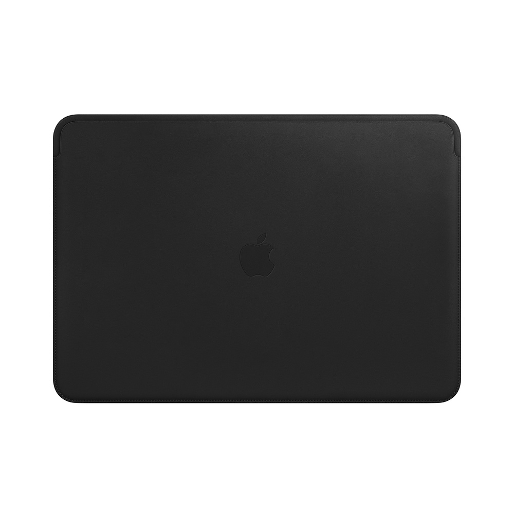 Чехол Apple Leather Sleeve для MacBook 15" черный (MTEJ2ZM/A)
