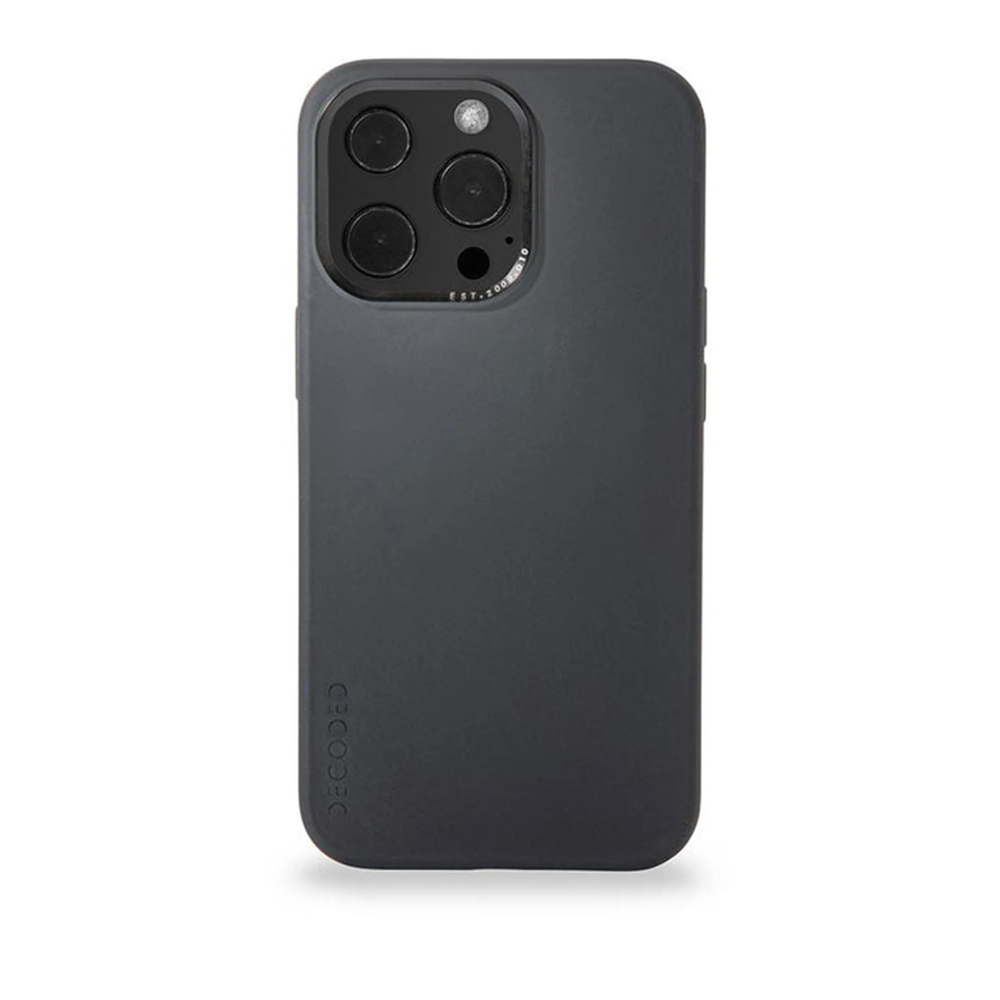 Чехол Decoded Silicone Backcover - MagSafe ДляiPhone 13 Pro Max, силикон черный