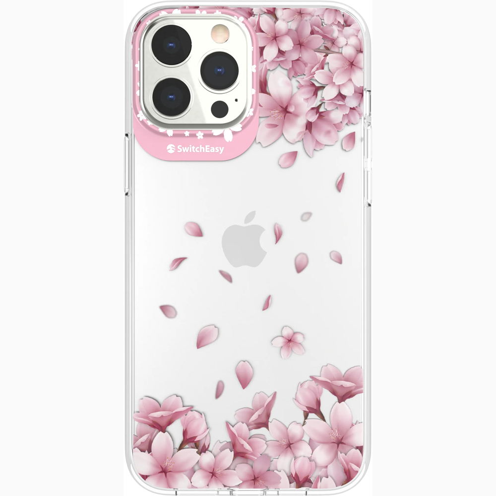 Чехол-накладка SwitchEasy Artist Starfield на заднюю сторону iPhone 13 (6.1"). Sakura
