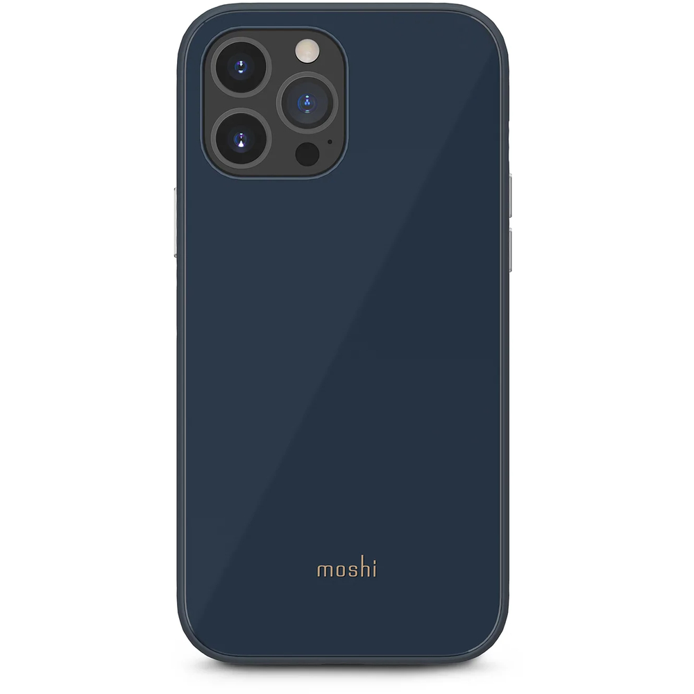 Защитный чехол Moshi iGlaze for iPhone 13 Pro Max Цвет: Сланцево-синий