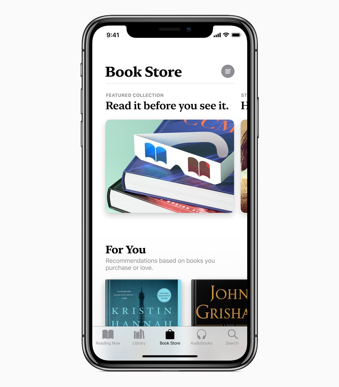 Обновлённое приложение Apple Books для чтения на iPhone и iPad