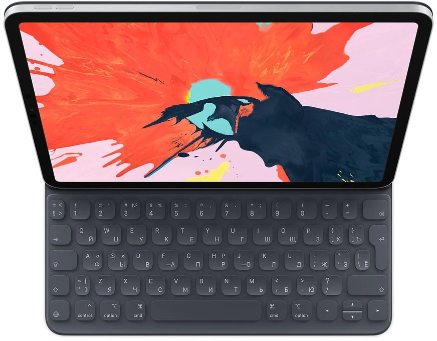 Чехол-клавиатура Apple Smart Keyboard Folio iPad Pro 11", русская раскладка