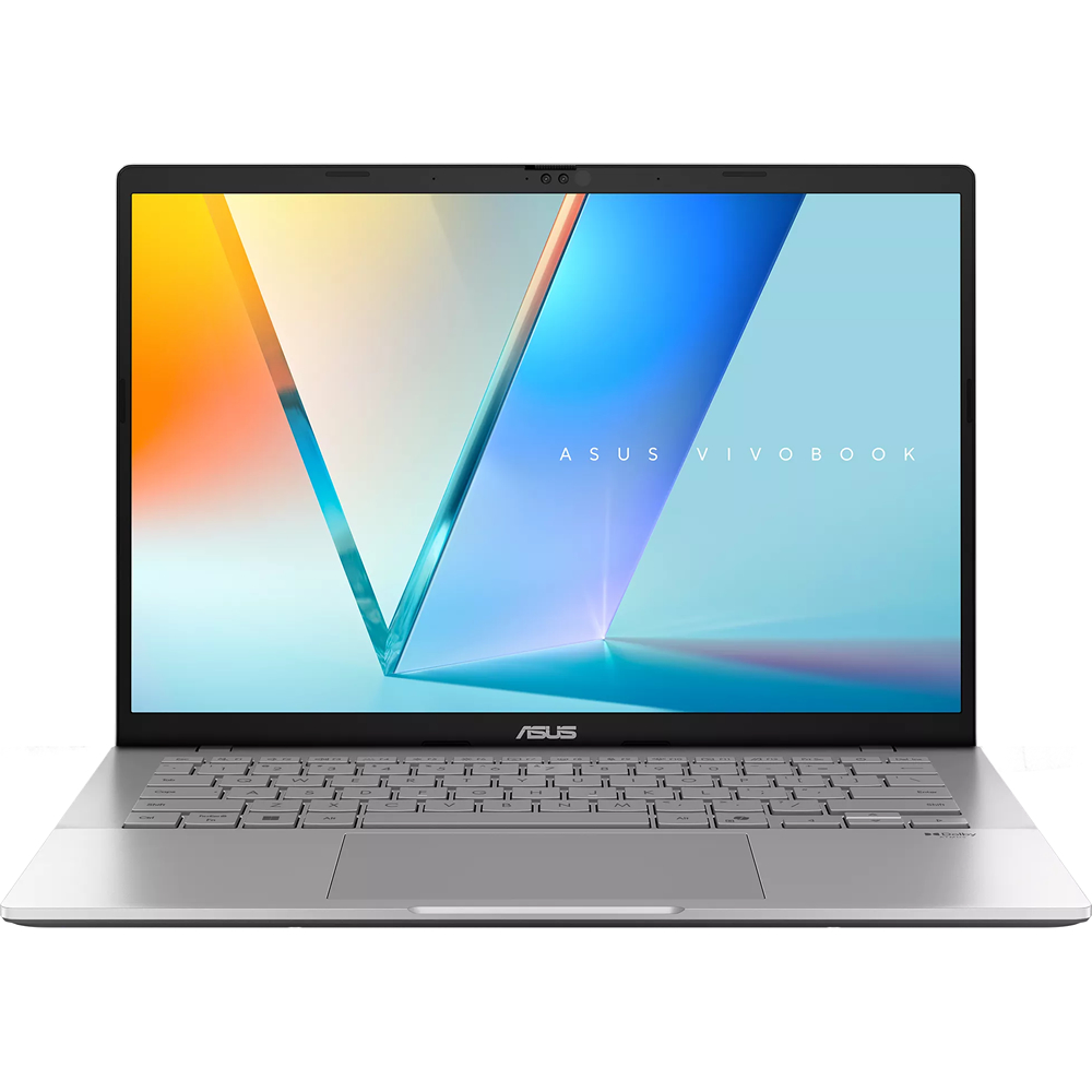 14" ASUS Vivobook S14 M3407HA, AMD Ryzen 7 260, RAM 16 ГБ, SSD 512 ГБ, AMD Radeon Graphics, Без ОС, серебристый (90NB16E2-M00320)