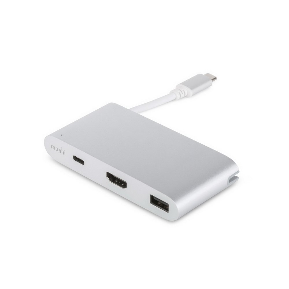 Адаптер Moshi USB-C Multiport Adapter. Цвет: серебряный. (99MO084204)