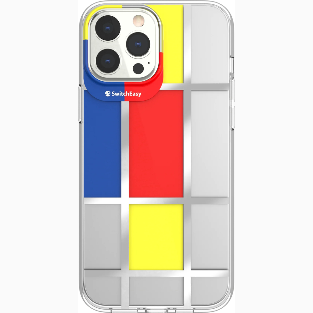 Чехол-накладка SwitchEasy Artist на заднюю сторону iPhone 13 Pro (6.1"). Mondrian 