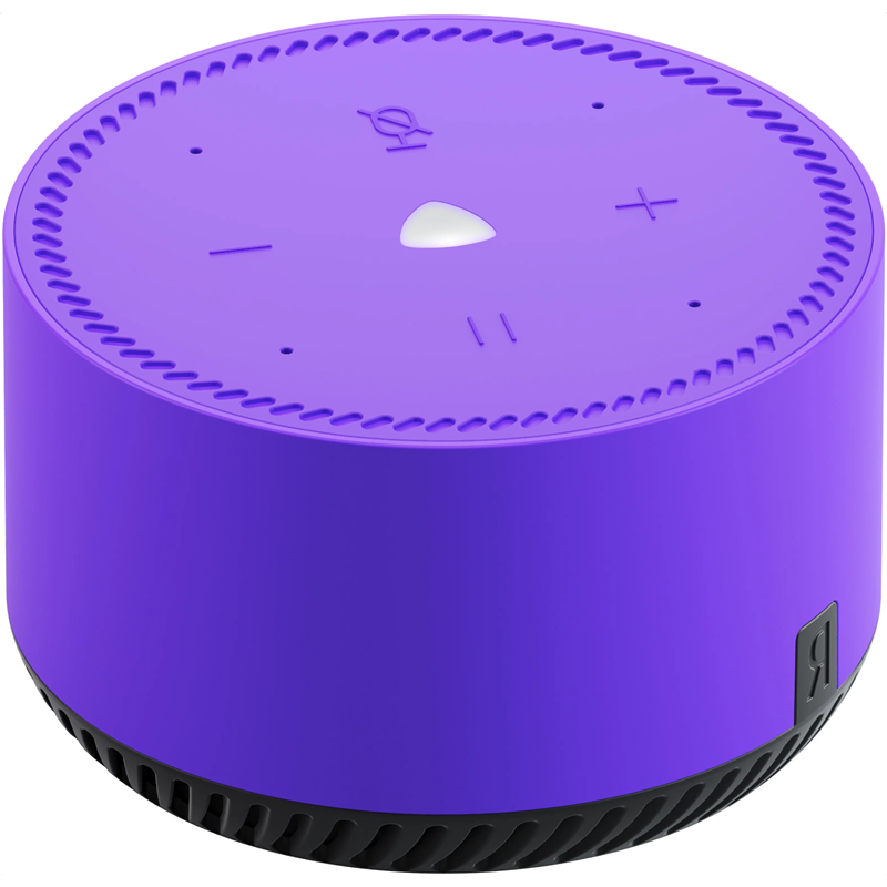 Умная колонка ЯНДЕКС Станция Лайт 5Вт, с Алисой, фиолетовый ультравиолет [yndx-00025p] 