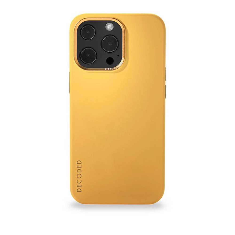 Купить Чехол Decoded Silicone Backcover - MagSafe для iPhone 13 Pro Max,  силикон, желтый в интернет-магазине «Цифровое Яблочко» в Москве, Подмосковье  за наличные, по безналу, бонусами Спасибо, в рассрочку.