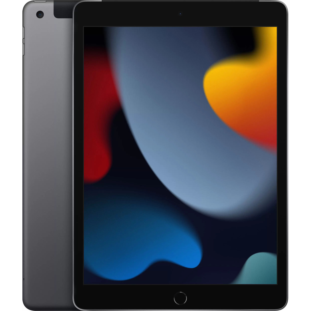 Apple iPad 2021 A13 Bionic/64Gb 10.2" IPS 2160x1620/3G/iOS/серый космос/BT/GPS/8Mp