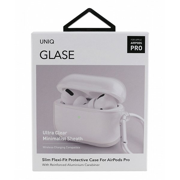 Чехол Uniq Glase Airpods Pro Hang Case 