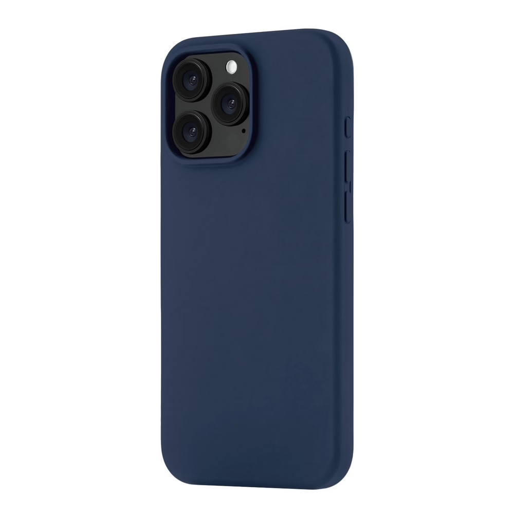 Чехол защитный uBear Touch Mag Case iPhone 16 Pro Max, софт-тач, темно-синий