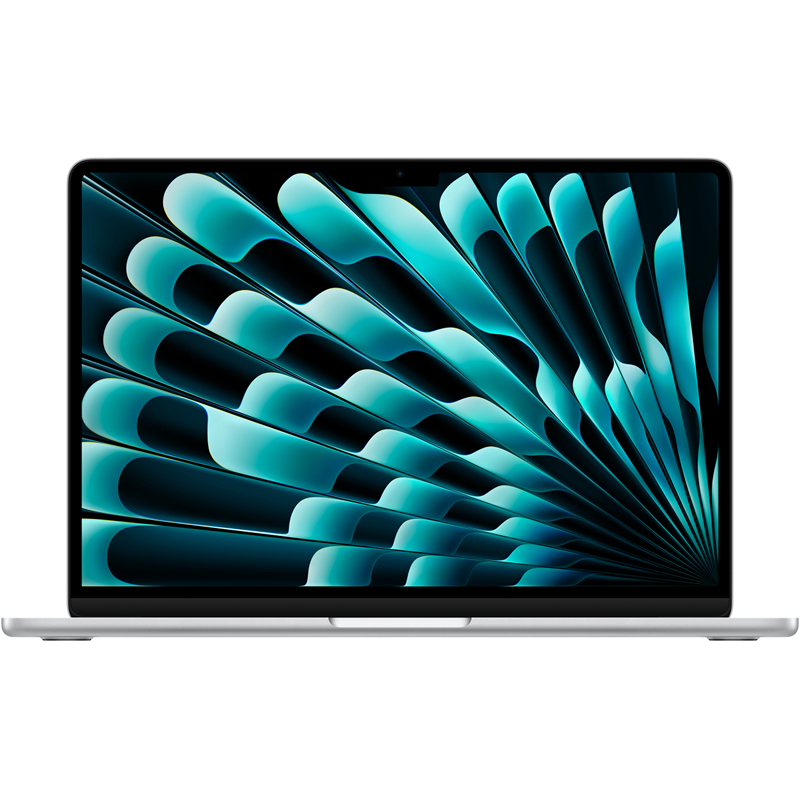 Apple MacBook Air 13" (M3, 8C CPU/10C GPU, 2024), 16 ГБ, 1 ТБ SSD, серебристый