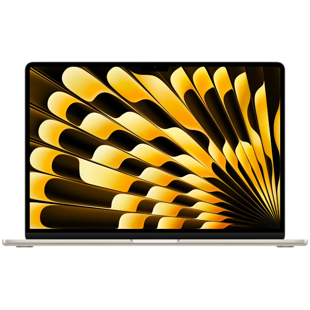Apple MacBook Air 15" (M5, 10C CPU/10C GPU, 2026), 16 ГБ, 1 ТБ SSD, «сияющая звезда»