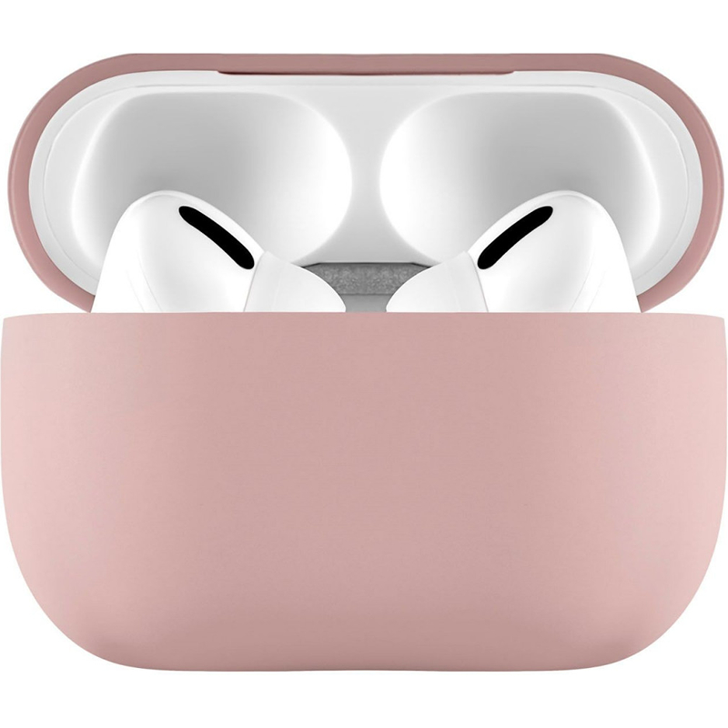 Чехол защитный Airpods Pro 2 Touch Silicone  Case, 0,8 мм, силиконовый, Розовый