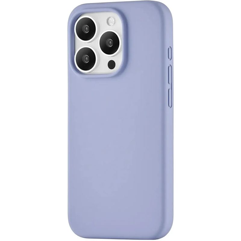 CS267DL61PTH-I23M Чехол защитный uBear Touch Mag Case, iPhone 15 Pro, MagSafe, силикон, лавандовый