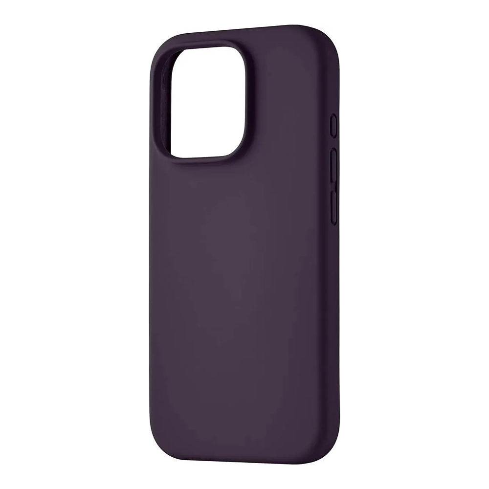 Чехол защитный uBear Touch Mag Case iPhone 16 Pro, софт-тач, темно-фиолетовый