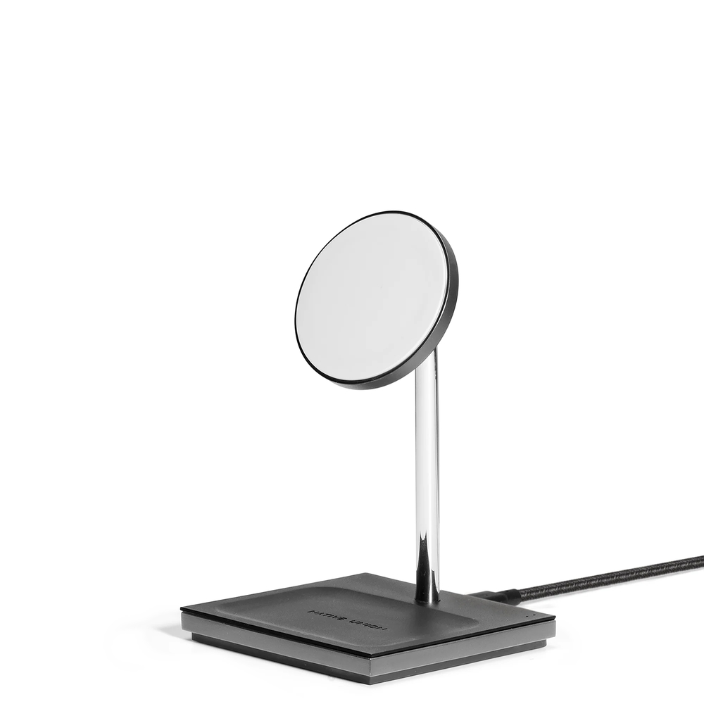 SNAP MAGNETIC 2-IN-1 Беспроводное зарядное устройство, 2 в 1, цвет: черный