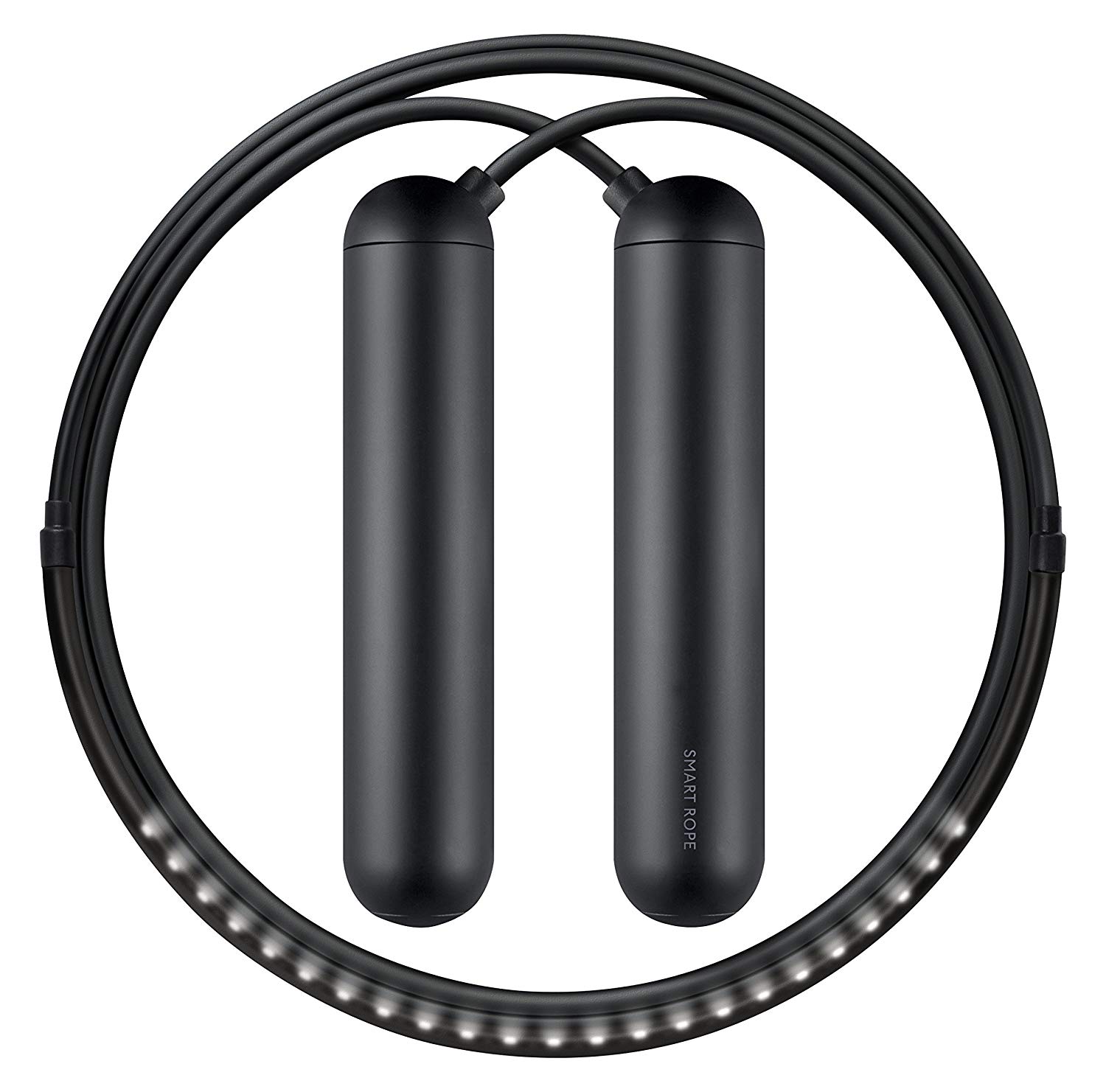 Умная скакалка Smart Rope. Размер L, 274 см. (на рост 178 - 188 см). Цвет черный.(SR_BK_L)
