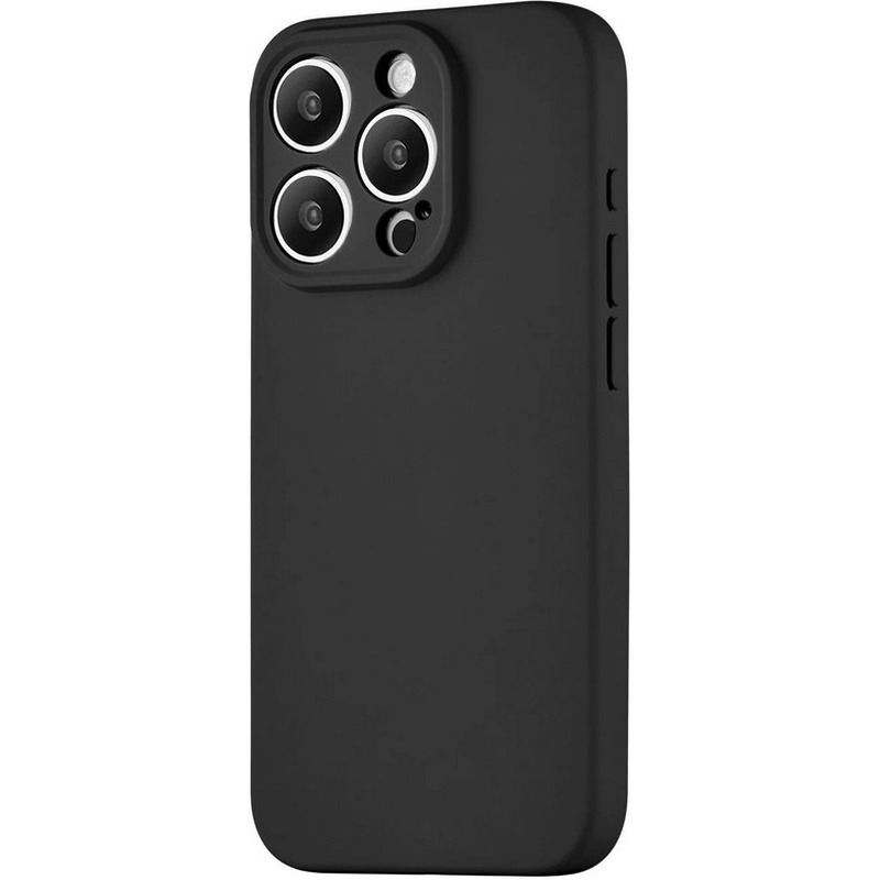 RCS603BL67PSN-I23 Чехол защитный Rocket Sense для iPhone 15 Pro Max, soft-touch матовый, TPU, чёрный