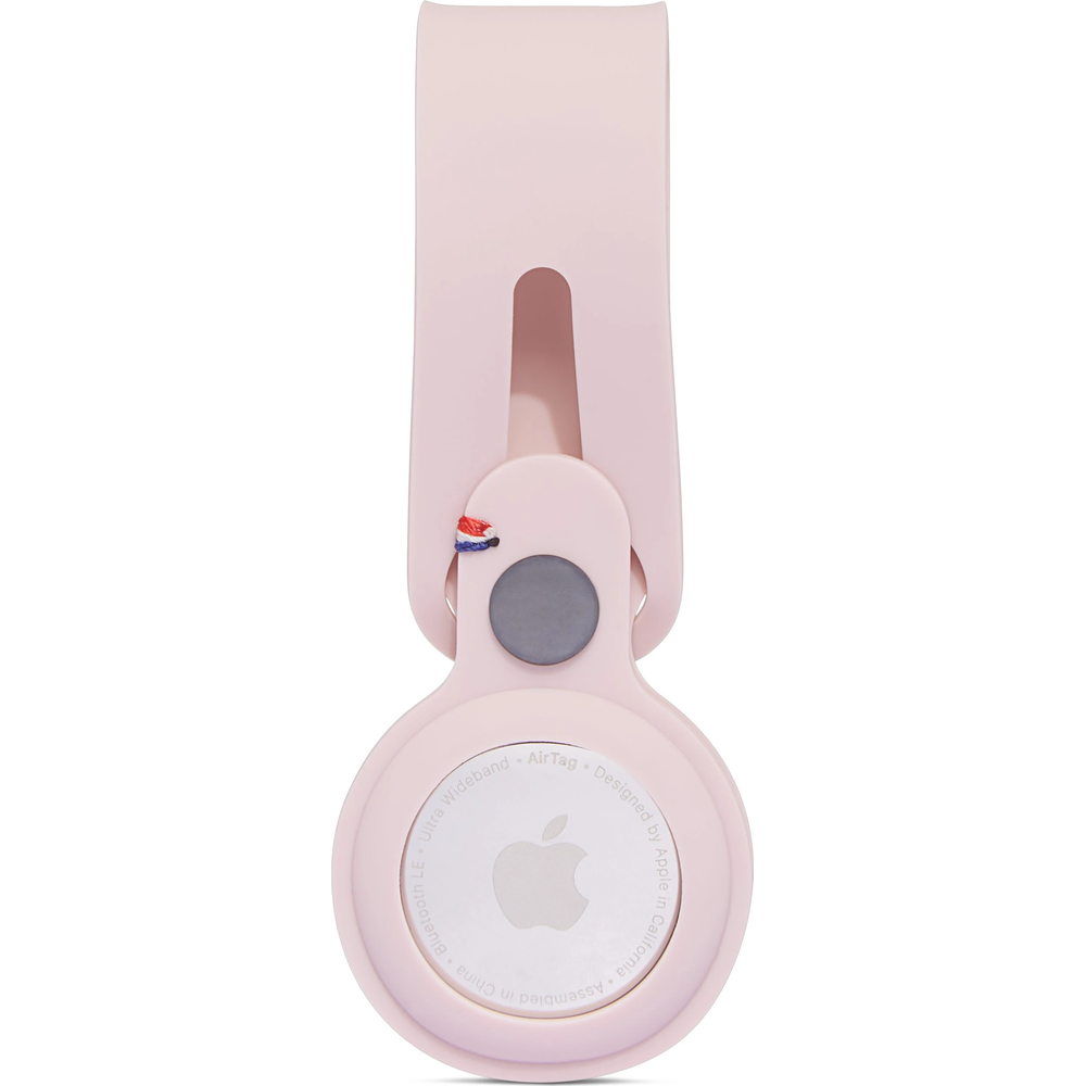 Чехол Decoded Sillicon Loop для Apple AirTag, силикон, розовый