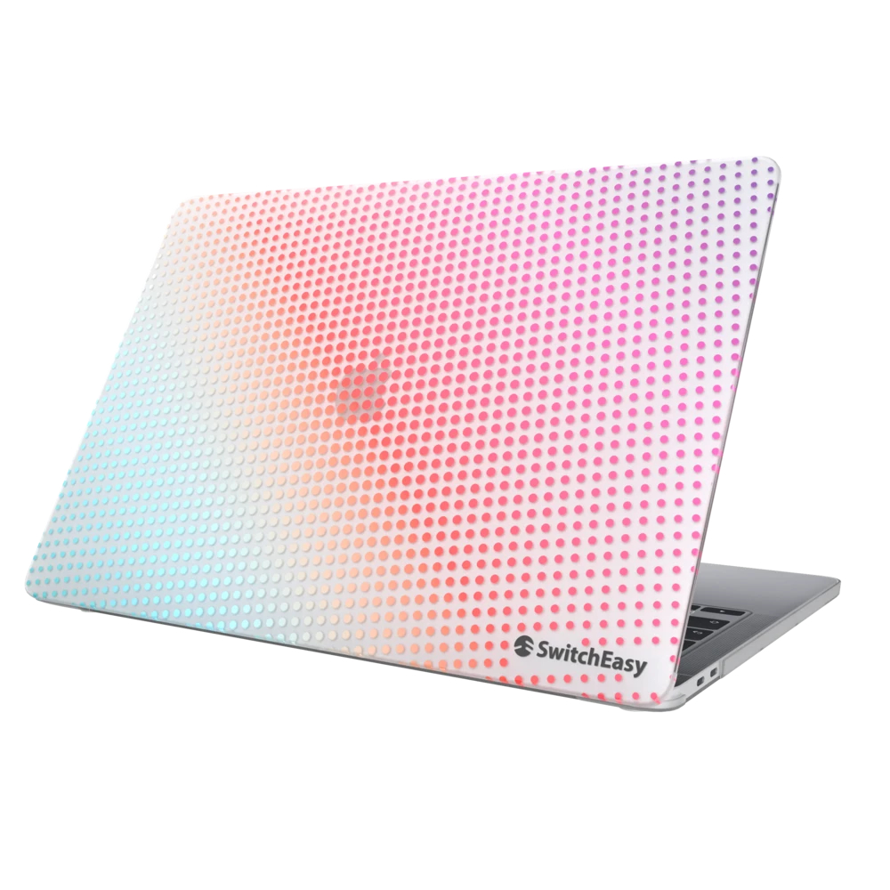 Защитные накладки SwitchEasy Dots для 2020~2016 (2020, M1/ Intel) MacBook Pro 13”. Дизайн: Aurora.