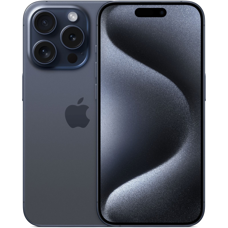 Apple iPhone 15 Pro 256 ГБ, «титановый синий» Apple iPhone 15 Pro 256 ГБ, «титановый синий»