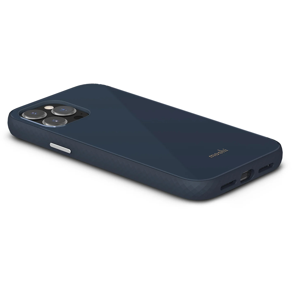 Защитный чехол Moshi iGlaze for iPhone 13 Pro Max Цвет: Сланцево-синий