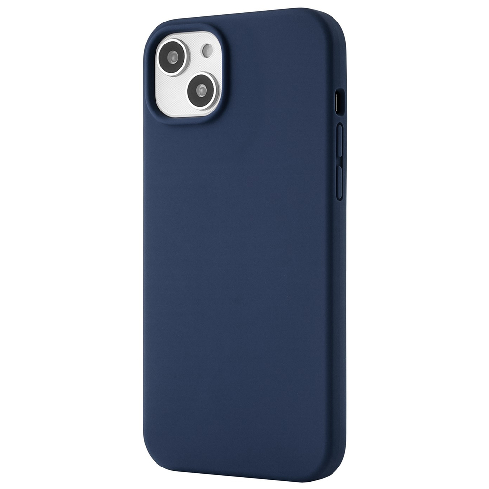 Чехол защитный Touch Mag Case, iPhone 14 Plus, силикон , софт-тач, тёмно-синий