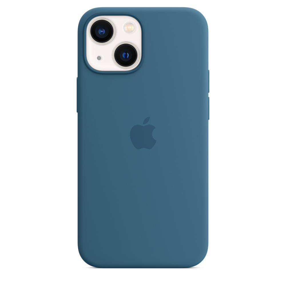 Apple iPhone 13 mini Silicone Case with MagSafe Blue Jay Силиконовый чехол MagSafe для IPhone 13 min