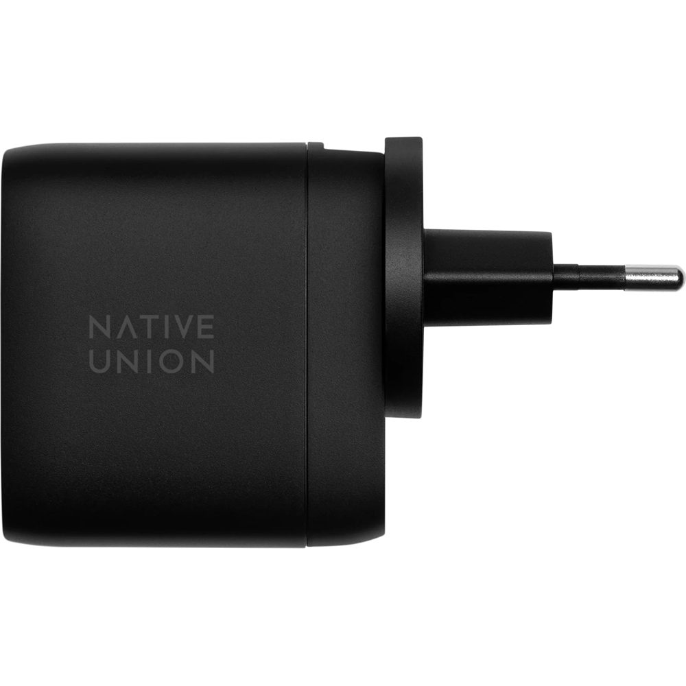 FAST-PD67-BLK-INT FAST GAN CHARGER PD 67WBLACK-INTL, СЗУ 67W,  разъёмы 2 USB-C . Цвет: чёрный
