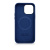 Чехол Decoded Silicone Back Cover Navy Peony для iPhone 14 Pro, силикон, синий