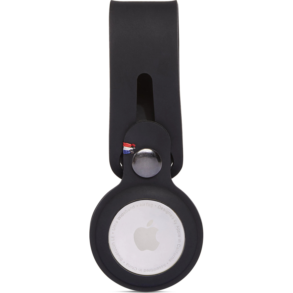 Чехол Decoded Sillicon Loop для Apple AirTag, силикон, угольно-серый