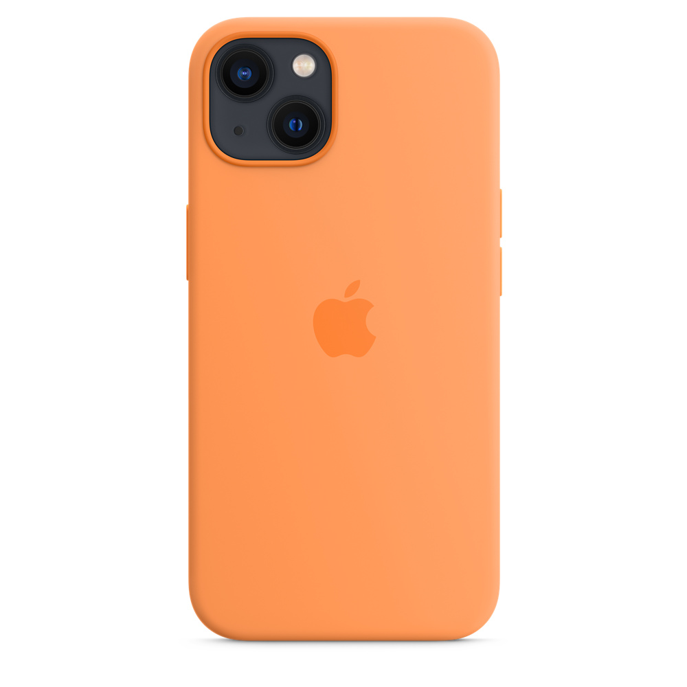 Apple iPhone 13 Silicone Case with MagSafe Marigold Силиконовый чехол MagSafe для IPhone 13 цвета «в