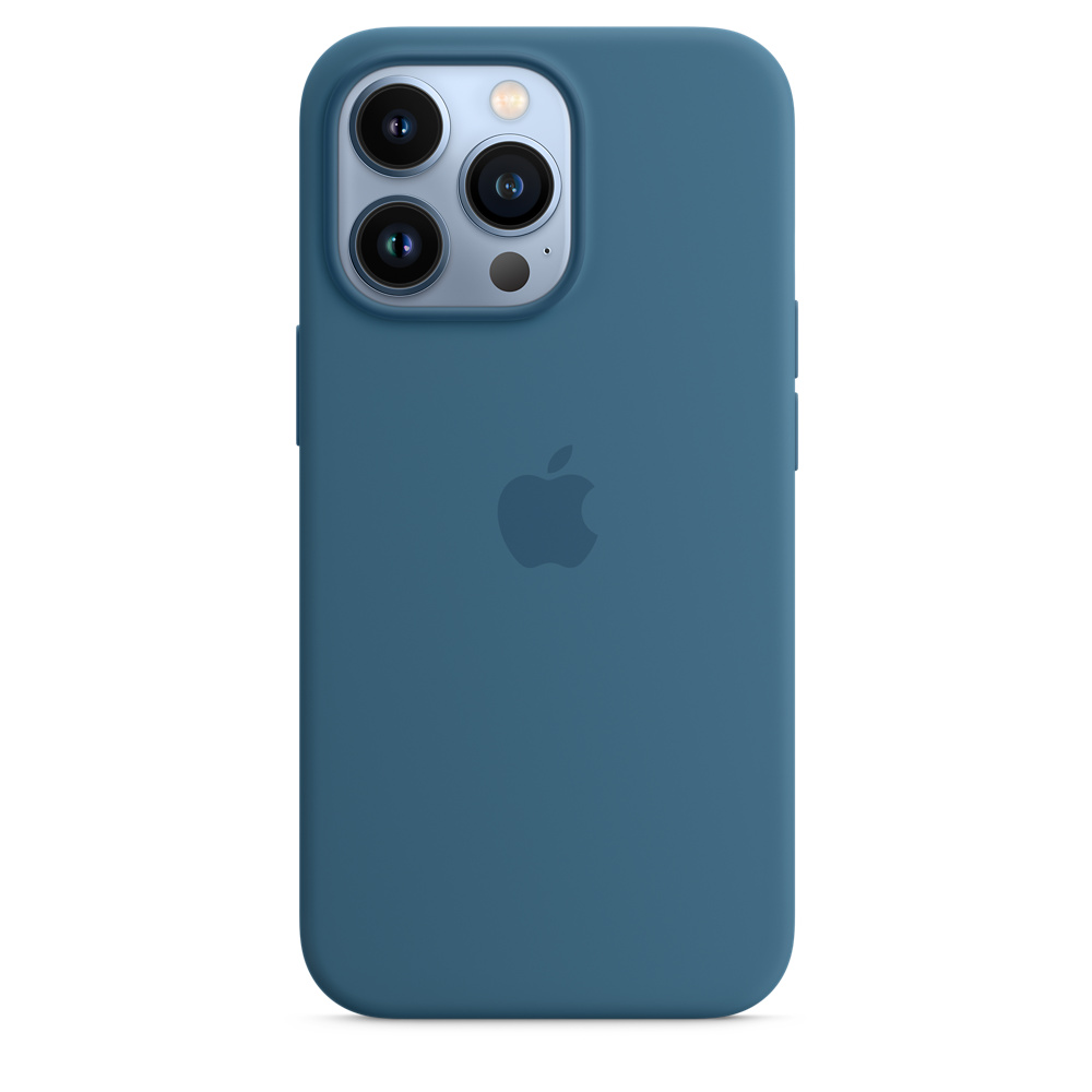 Apple iPhone 13 Pro Silicone Case with MagSafe Blue Jay Силиконовый чехол MagSafe для IPhone 13 Pro 