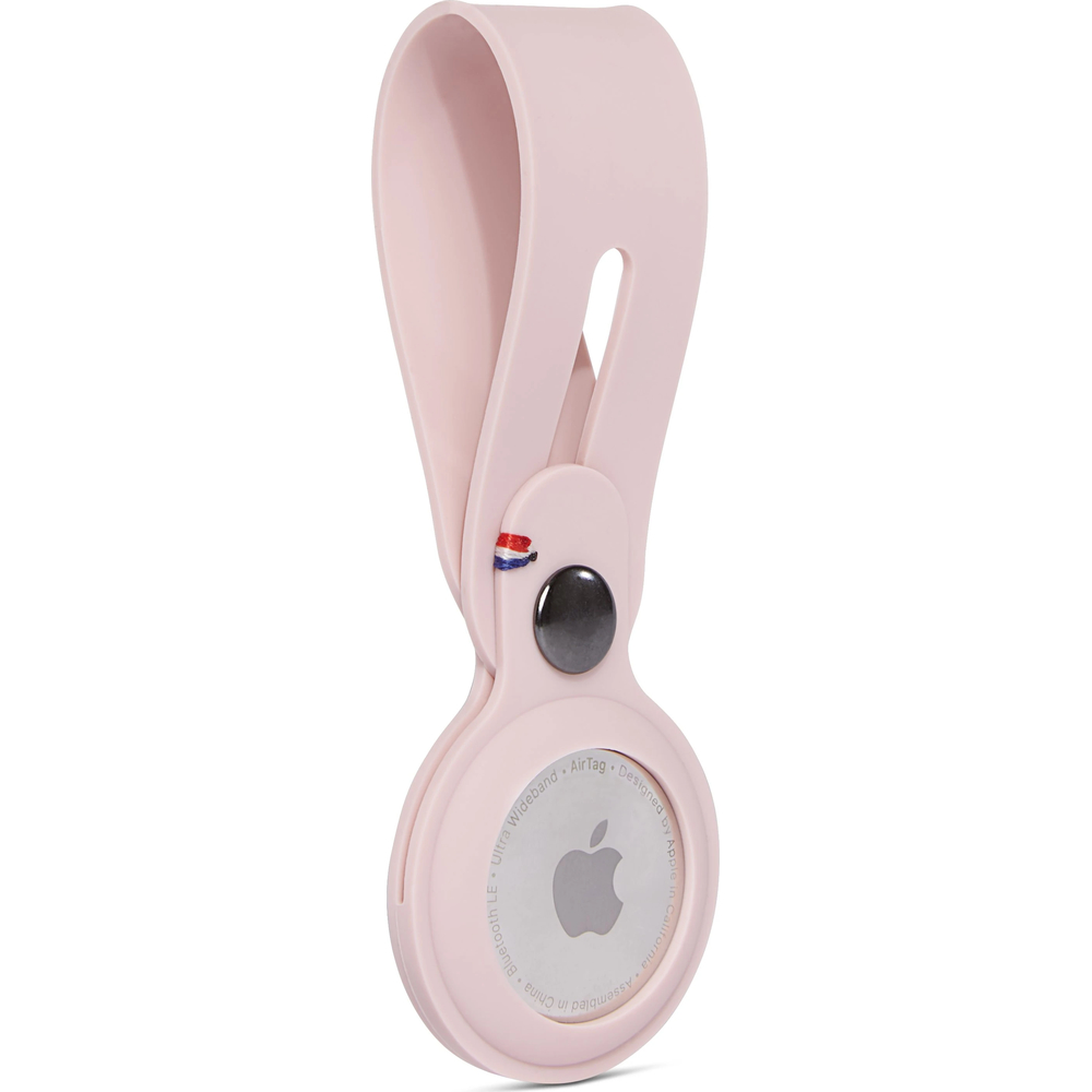 Чехол Decoded Sillicon Loop для Apple AirTag, силикон, розовый