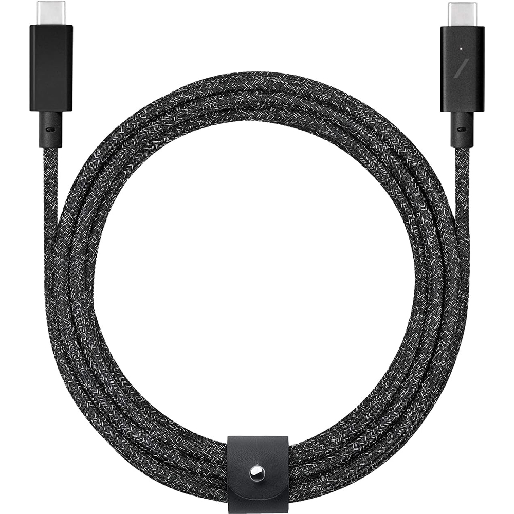 BELT-PRO2-COS-NP BELT CABLE TYPE-C, кабель зарядный USB-C/USB-C, 240W, длина 2,4 м.,цвет космос
