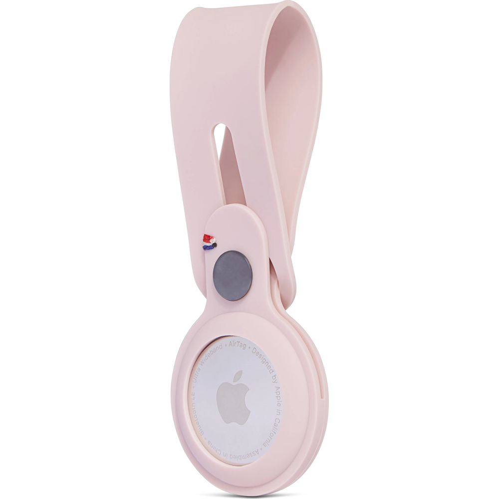 Чехол Decoded Sillicon Loop для Apple AirTag, силикон, розовый