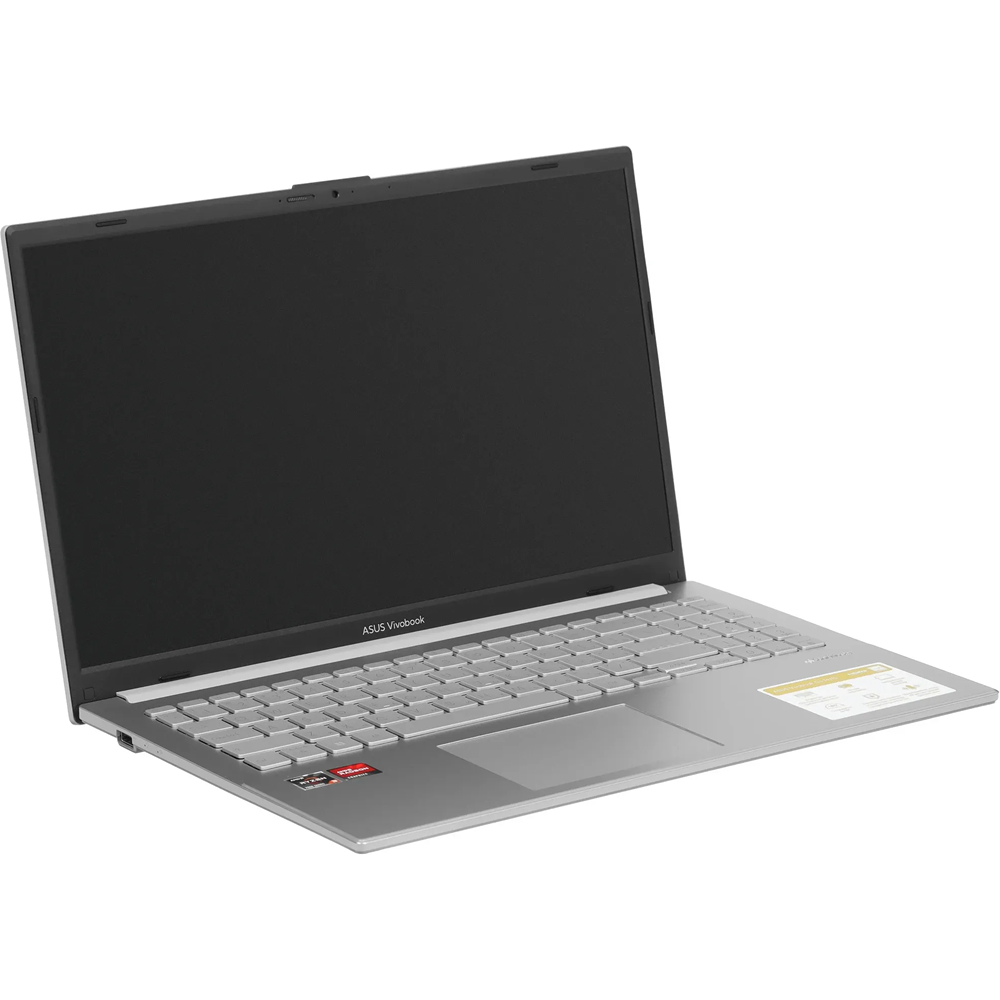 15.6" Ноутбук ASUS Vivobook Go 15, AMD Ryzen 5 40, RAM 8 ГБ, SSD 512 ГБ, Windows 11 Pro, серебристый (90NB0ZR1-M07450)