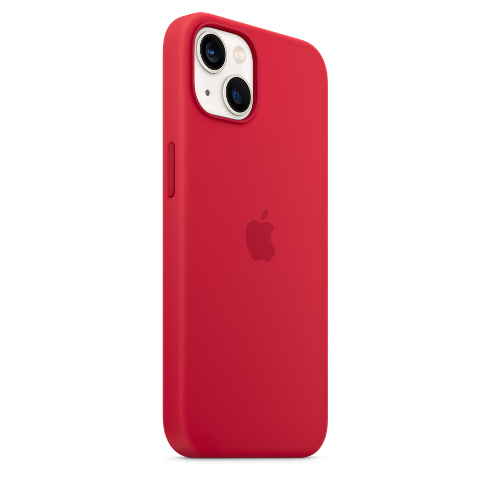 Apple iPhone 13 Silicone Case with MagSafe Marigold Силиконовый чехол MagSafe для IPhone 13 красного