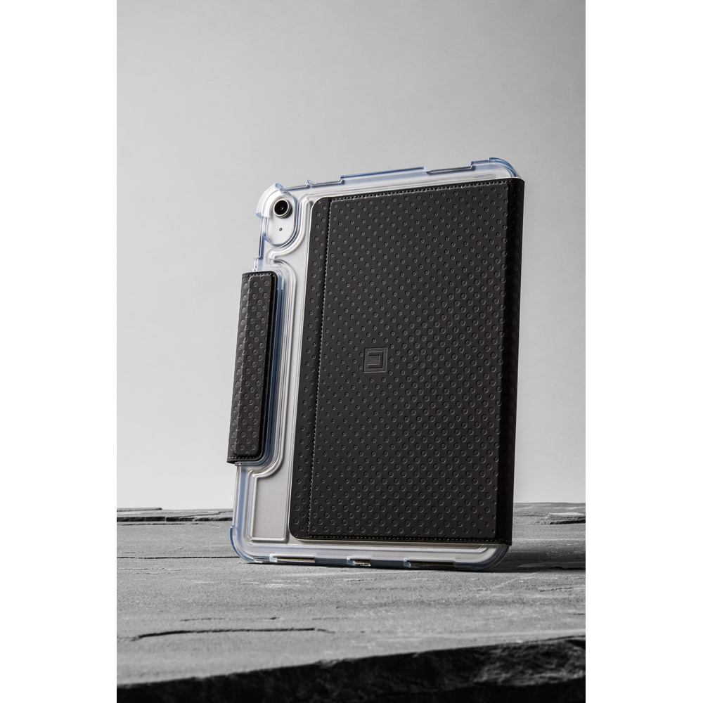 Чехол-книжка UAG [U] Lucent для iPad 10.9" 10-го поколения, прозрачный/чёрный