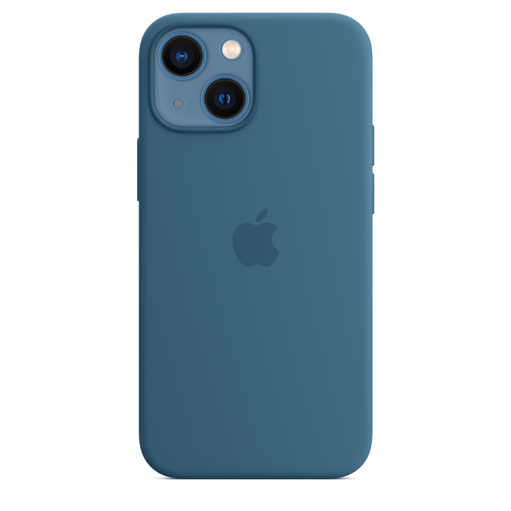 Apple iPhone 13 mini Silicone Case with MagSafe Blue Jay Силиконовый чехол MagSafe для IPhone 13 min