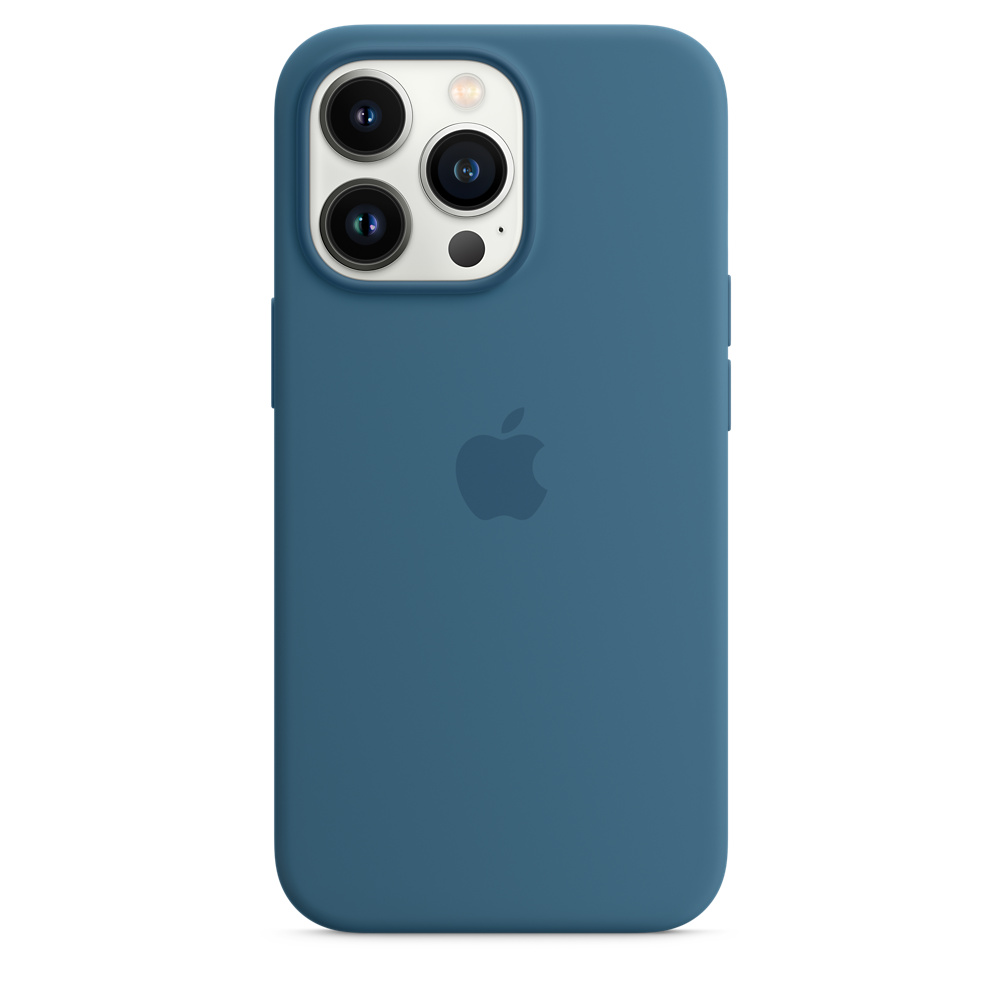 Apple iPhone 13 Pro Silicone Case with MagSafe Blue Jay Силиконовый чехол MagSafe для IPhone 13 Pro 