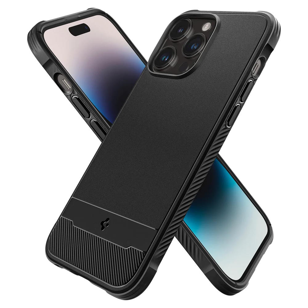  Чехол SPIGEN Rugged Armor( MagFit) для iPhone 14 Pro черный