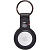Чехол Decoded Leather Keychain для Apple AirTag, кожа, черный